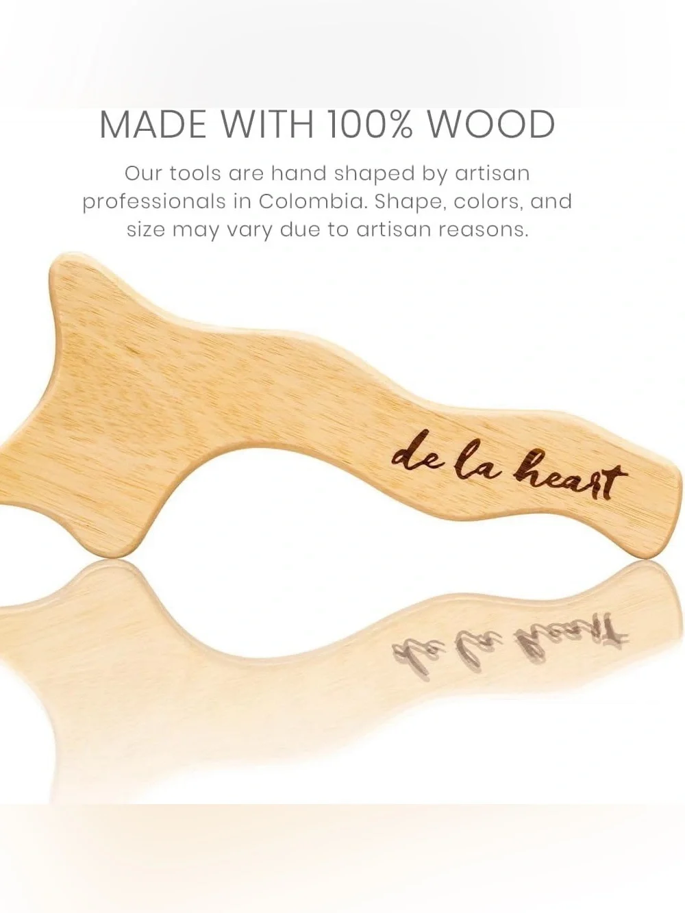 New de la heart Lymphatic Drainage Body Tool